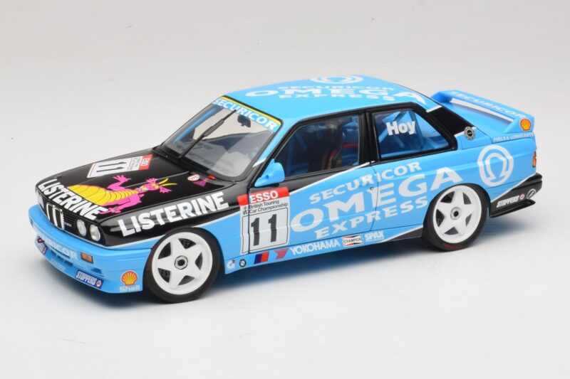 BMW M3 E30 Omega #11 W. Hoy BTCC Champion 1991 Minichamps 1:18 180912011 Kovina