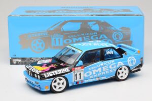 BMW M3 E30 Omega #11 W. Hoy BTCC Champion 1991 Minichamps 1:18 180912011 Kovina – slika 8 od 8