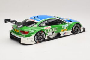 BMW M3 E92 DTM #16 A. Farfus BMW Team RBM Mampaey 2012 Minichamps 1:18 100122216 Kovina – slika 3 od 8