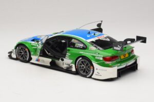 BMW M3 E92 DTM #16 A. Farfus BMW Team RBM Mampaey 2012 Minichamps 1:18 100122216 Kovina – slika 5 od 8