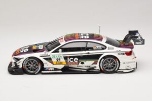 BMW M3 E92 DTM #21 M. Wittmann BMW Team MTEK 2013 Minichamps 1:18 100132221 Kovina – slika 4 od 8