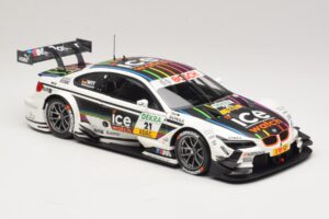 BMW M3 E92 DTM #21 M. Wittmann BMW Team MTEK 2013 Minichamps 1:18 100132221 Kovina – slika 6 od 8