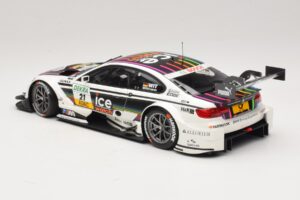 BMW M3 E92 DTM #21 M. Wittmann BMW Team MTEK 2013 Minichamps 1:18 100132221 Kovina – slika 7 od 8