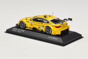 BMW M3 E92 DTM #22 T. Glock BMW Team MTEK DTM 2013 Minichamps 1:43 410132222 Kovina – slika 3 od 4