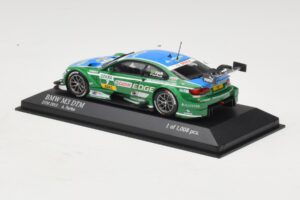 BMW M3 E92 DTM #7 A. Farfus BMW Team RBM DTM 2013 Minichamps 1:43 410132207 Kovina – slika 3 od 4