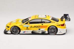 BMW M3 E92 DTM #8 D. Werner BMW Team Schnitzer 2012 Minichamps 1:18 100122208 Kovina – slika 4 od 8