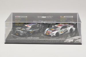 BMW M3 & M4 DTM Champions Set B. Spengler / M. Wittmann 2012 & 2014 Minichamps 1:43 412020723 Kovina – slika 4 od 5