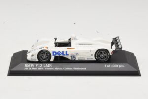 BMW V12 LMR #15 P. Martini / Y. Dalmas / J. Winkelhock 24 Hours of Le Mans Winner 1999 Minichamps 1:43 430992915 Kovina