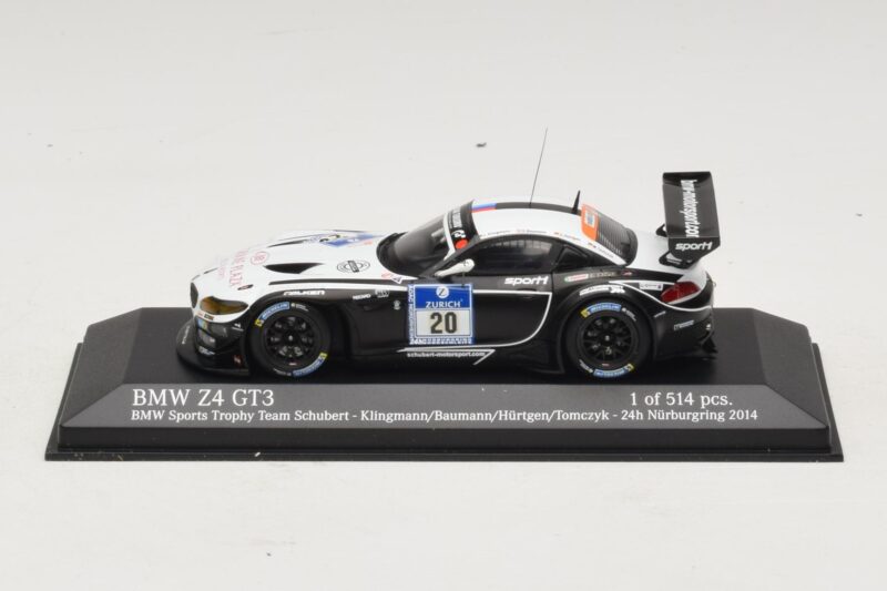 BMW Z4 GT3 BMW Sports Trophy #20 Klingmann / Baumann 24 Hours of Nurburgring 2014 Minichamps 1:43 BMW Z4 GT3 BMW Sports Trophy #20 Klingmann / Baumann 24 Hours of Nurburgring 2014 Minichamps 1:43 437142030 Kovina