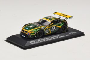 BMW Z4 GT3 Saudi Falcons #12 Al Faisal / Binladen 24 Hours of Dubai 2013 Minichamps 1:43 437132412 Kovina – slika 2 od 4