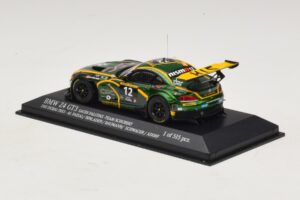 BMW Z4 GT3 Saudi Falcons #12 Al Faisal / Binladen 24 Hours of Dubai 2013 Minichamps 1:43 437132412 Kovina – slika 3 od 4