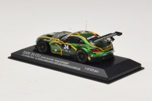 BMW Z4 GT3 Saudi Falcons #24 Al Faisal / Binladen 24 Hours of Dubai 2013 Minichamps 1:43 437132424 Kovina – slika 3 od 4