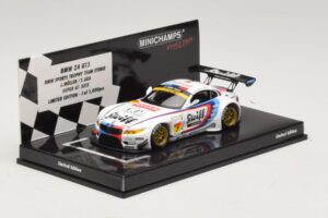 BMW Z4 GT3 Steiff #7 Muller / Ara Super GT 2015 Minichamps 1:43 447152007 Kovina – slika 2 od 5