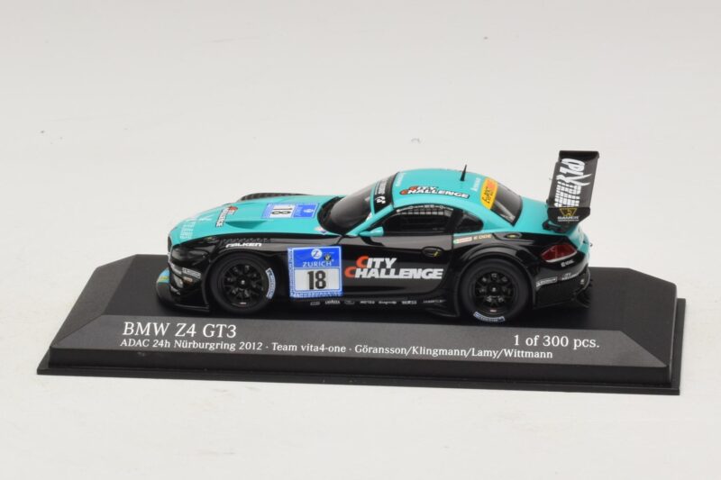 BMW Z4 GT3 Vita4One #18 Goransson / Klingmann 24 Hours of Nürburgring 2012 Minichamps 1:43 BMW Z4 GT3 Vita4One #18 Goransson / Klingmann 24 Hours of Nürburgring 2012 Minichamps 1:43 437122918 Kovina