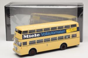 Bussing D2U Heckturen Miele Minichamps 1:43 439071086 Kovina – slika 6 od 6