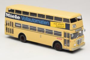 Bussing D2U Heckturen Miele Minichamps 1:43 439071086 Kovina – slika 4 od 6