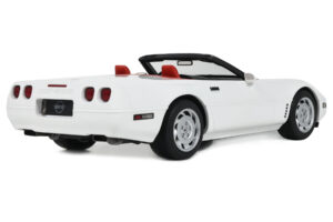 Chevrolet Corvette C4 Kabriolet Arctic White GT Spirit 1:18 GT580 Smola – slika 2 od 5
