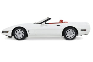 Chevrolet Corvette C4 Kabriolet Arctic White GT Spirit 1:18 GT580 Smola – slika 3 od 5