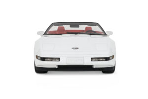 Chevrolet Corvette C4 Kabriolet Arctic White GT Spirit 1:18 GT580 Smola – slika 4 od 5