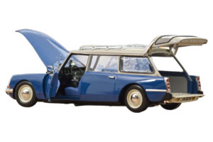 Citroën DS 21 Break Danube Blue Norev 1:18 181772 Kovina – slika 2 od 4