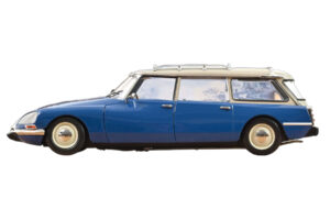 Citroën DS 21 Break Danube Blue Norev 1:18 181772 Kovina – slika 4 od 4