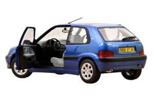 Citroën Saxo VTS Grand Pavois Blue Norev 1:18 181830 Kovina – slika 2 od 3