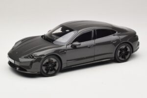 Porsche Taycan Turbo S Slate Grey Neo Norev 1:18 187654 Kovina