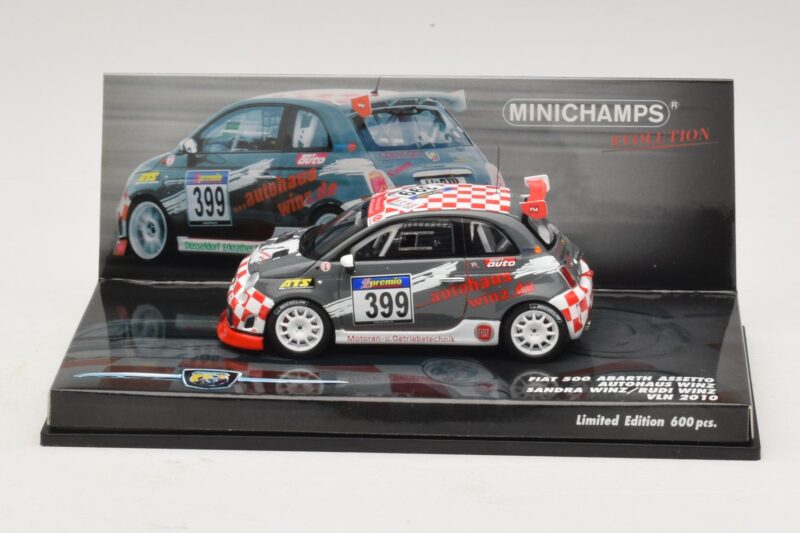 Fiat 500 Abarth Assetto Corse #399 Autohaus Winz VLN 2010 Minichamps 1:43 437101299 Kovina