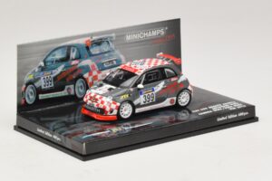 Fiat 500 Abarth Assetto Corse #399 Autohaus Winz VLN 2010 Minichamps 1:43 437101299 Kovina – slika 2 od 5