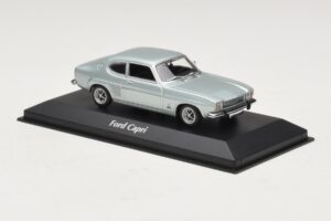 Ford Capri I Svetlo Moder Kovinski Maxichamps 1:43 940085501 Kovina – slika 3 od 4