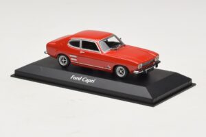 Ford Capri I Rdeč Maxichamps 1:43 940085500 Kovina – slika 3 od 4