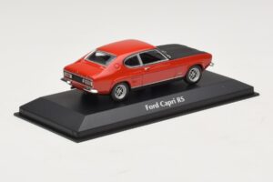 Ford Capri I Rdeč s Črnim Pokrovom Maxichamps 1:43 940085801 Kovina – slika 2 od 4