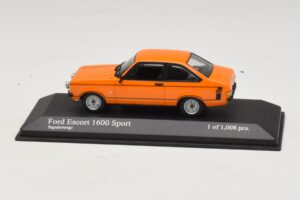 Ford Escort 1600 Sport Mk2 Oranžna Minichamps 1:43 400084471 Kovina