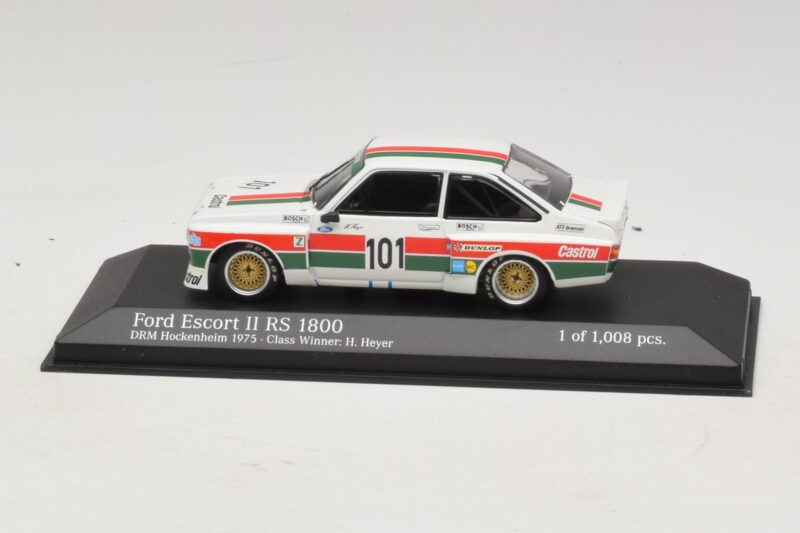 Ford Escort Mk2 RS1800 #10 H. Heyer Class Winner DRM Hockenheim 1975 Minichamps 1:43 Ford Escort Mk2 RS1800 #10 H. Heyer Class Winner DRM Hockenheim 1975 Minichamps 1:43 400758491 Kovina