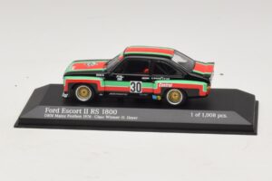 Ford Escort Mk2 RS1800 #30 H. Heyer Class Winner DRM Mainz-Finthen 1976 Minichamps 1:43 400768430 Kovina