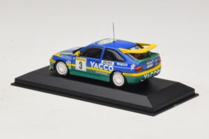 Ford Escort RS #3 Bernardini / Occelli Rally Monte Carlo Winner 1996 Minichamps 1:43 430968203 Kovina – slika 3 od 4