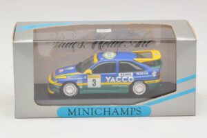 Ford Escort RS #3 Bernardini / Occelli Rally Monte Carlo Winner 1996 Minichamps 1:43 430968203 Kovina – slika 4 od 4