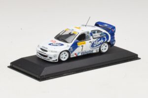 Ford Escort WRC #7 J. Kankkunen / J. Repo Rally Monte Carlo 1998 Minichamps 1:43 430988707 Kovina – slika 2 od 4