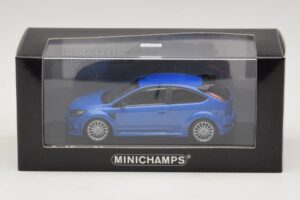 Ford Focus RS Mk2 Modra Metalik Minichamps 1:43 400088101 Kovina – slika 4 od 4