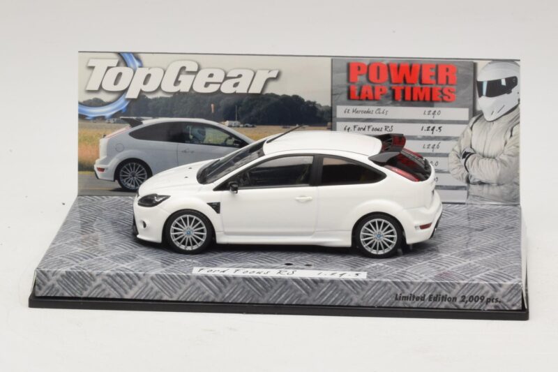 Ford Focus RS Mk2 Top Gear Bel Brez Figure Minichamps 1:43 519438810-R1 Kovina
