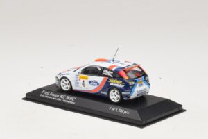 Ford Focus RS WRC #4 C. McRae / N. Grist Rally Monte Carlo 2001 Minichamps 1:43 430018904 Kovina – slika 3 od 4