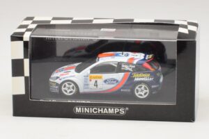 Ford Focus RS WRC #4 C. McRae / N. Grist Rally Monte Carlo 2001 Minichamps 1:43 430018904 Kovina – slika 4 od 4