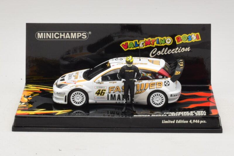 Ford Focus RS WRC #46 V. Rossi / C. Cassina Monza Rally Show 2006 Minichamps 1:43 436068446 Kovina