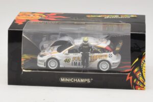 Ford Focus RS WRC #46 V. Rossi / C. Cassina Monza Rally Show 2006 Minichamps 1:43 436068446 Kovina – slika 4 od 5