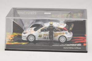 Ford Focus RS WRC #46 V. Rossi / C. Cassina Monza Rally Show 2006 Minichamps 1:43 436068446 Kovina – slika 5 od 5