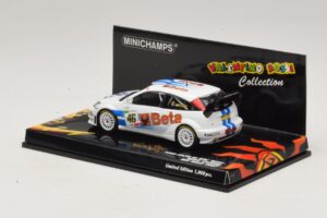 Ford Focus RS WRC #46 V. Rossi / C. Cassina RAC Rally 2007 Minichamps 1:43 400078446 Kovina – slika 3 od 5