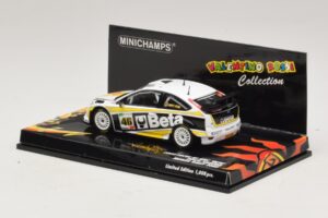 Ford Focus RS WRC #46 V. Rossi / C. Cassina Monza Rally Show 2008 Minichamps 1:43 400088946 Kovina – slika 3 od 5