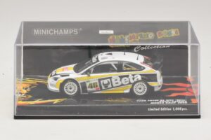 Ford Focus RS WRC #46 V. Rossi / C. Cassina Monza Rally Show 2008 Minichamps 1:43 400088946 Kovina – slika 4 od 5