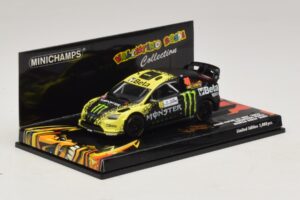 Ford Focus RS WRC #46 V. Rossi / C. Cassina Monza Rally Show 2009 Minichamps 1:43 400098946 Kovina – slika 2 od 5