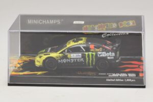 Ford Focus RS WRC #46 V. Rossi / C. Cassina Monza Rally Show 2009 Minichamps 1:43 400098946 Kovina – slika 4 od 5